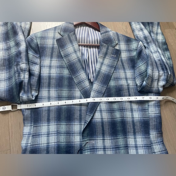 Gant Linen Plaid Blazer - Picture 11 of 15